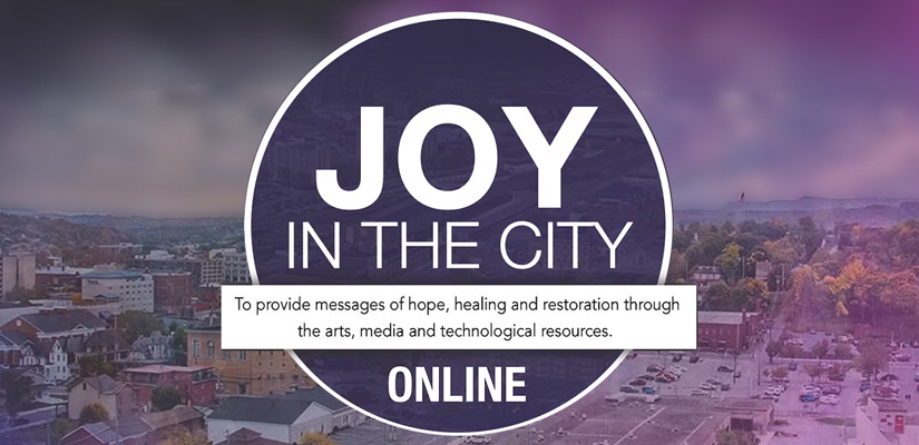 JOY IN THE CITY BUTTON BANNER