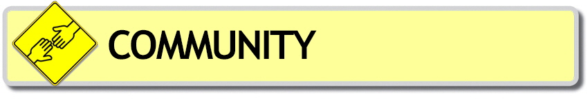CARING COMMUNITY BUTTON